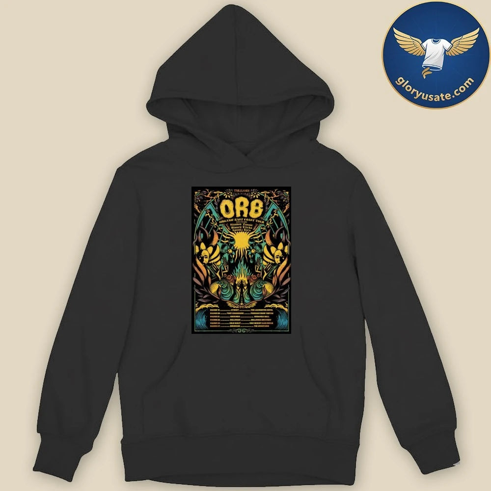 O.R.B Band Organic East Coast Tour 2026 Poster Shirt