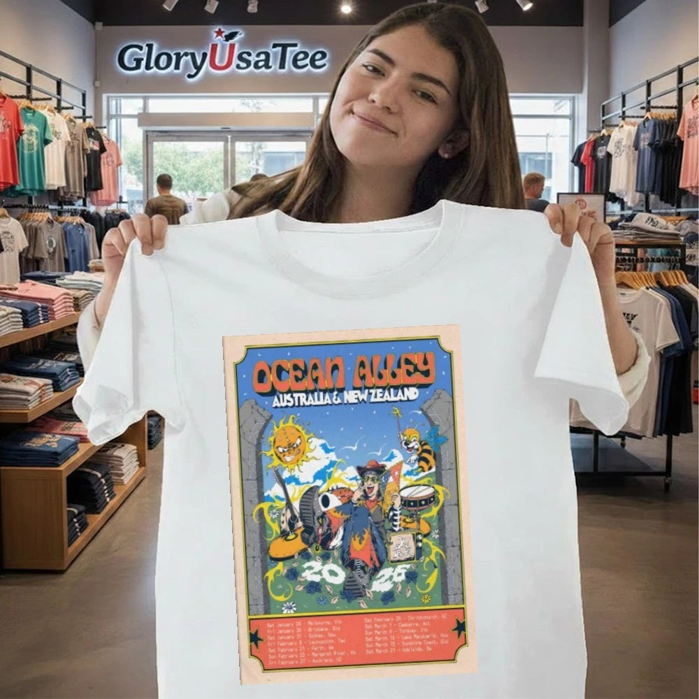 Ocean Alley Australia And New Zealand 2026 Shows Poster Shirt