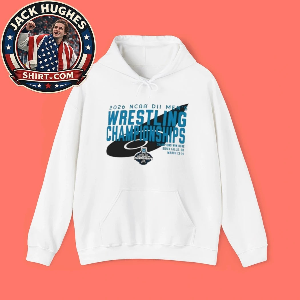 Official 2026 Ncaa Dii Mens Wrestling Championships Sioux Falls Sd Shirt