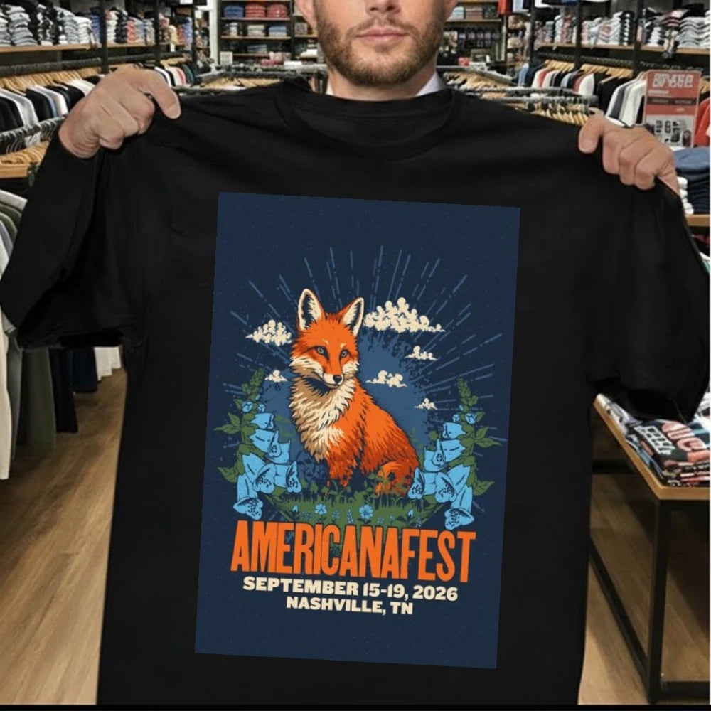 Official Americana Fest September 15-19 2026 Nashville, TN Poster Shirt