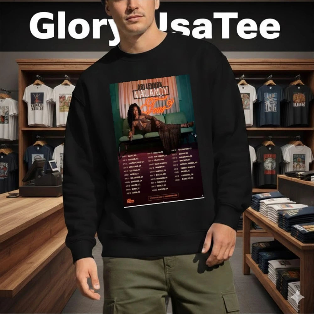 Official Ari Lennox Vacancy tour 2026 Poster Shirt