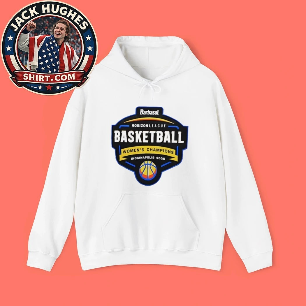 Official Barbasol Horizon League Basketball Womens Champions Indianapolis 2026 Shirt