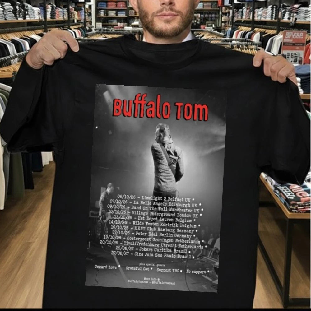 Official Buffalo Tom Band Tour 2026 Poster Shirt