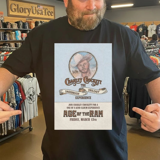 Official Charley Crockett Tour San Benito TX On Mar 13 2026 Poster Shirt