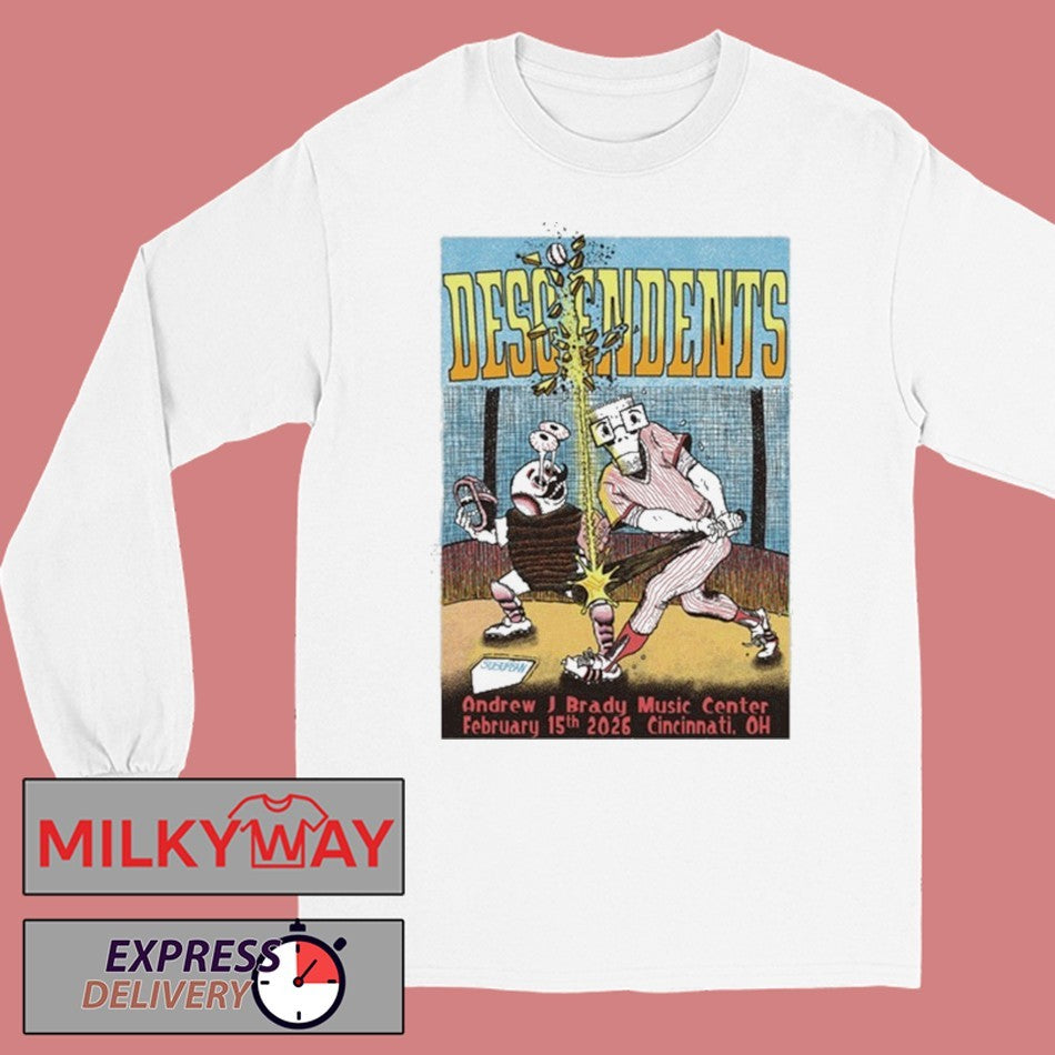 Descendents Event Cincinnati OH On Feb 15 2026 Shirt