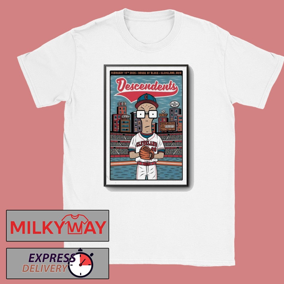 Descendents In Cleveland OH On February 14 2026 Poster shirt