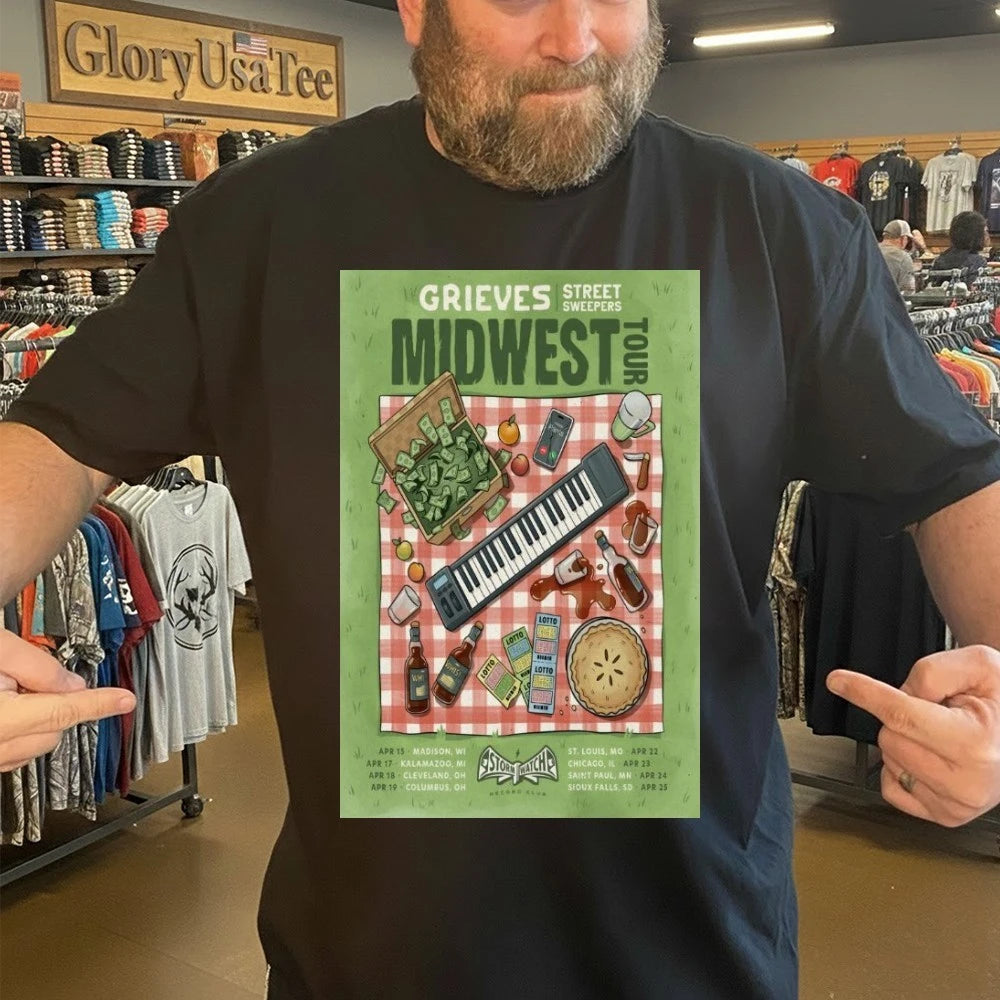 Official GRIEVES 2026 Tour Spring Poster Shirt