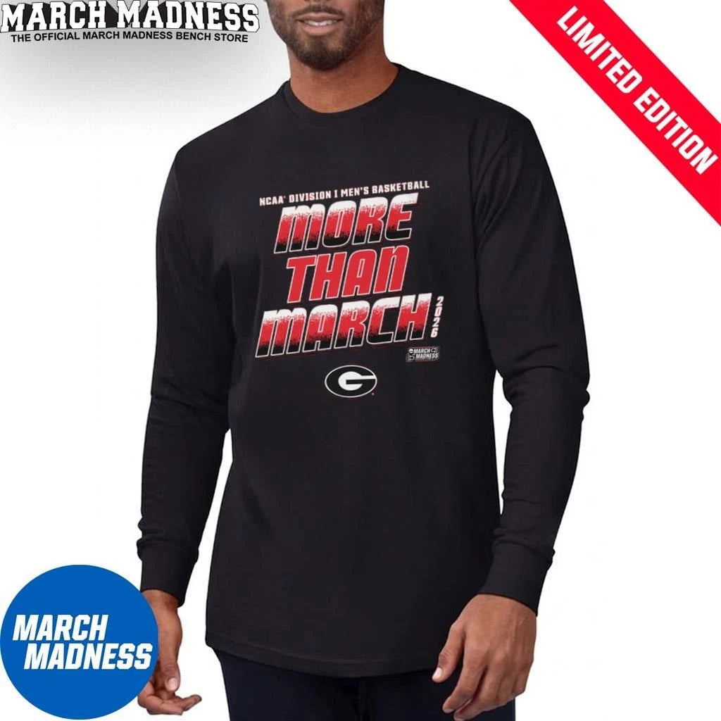 Official Georgia Men’s Basketball More Than March 2026 Shirt