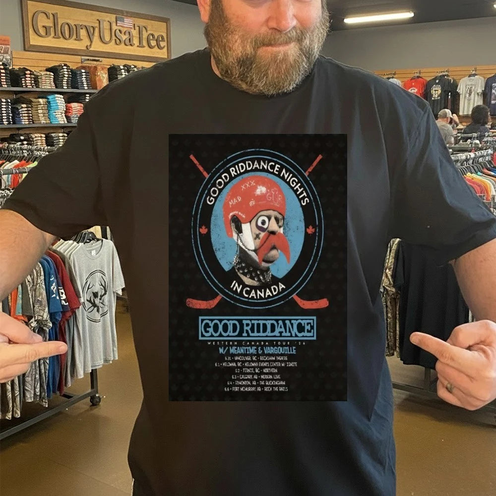 Official Good Riddance Western Canada 2026 Shows Poster Shirt