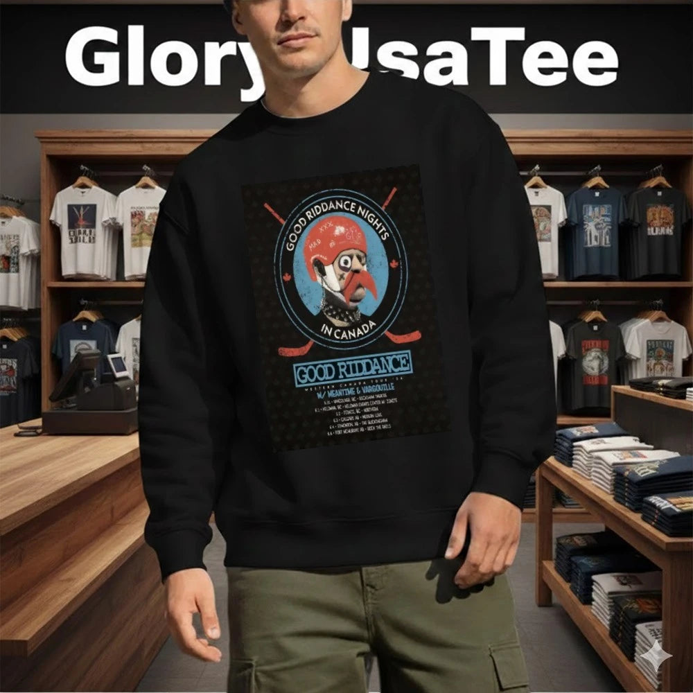 Official Good Riddance Western Canada 2026 Shows Poster Shirt