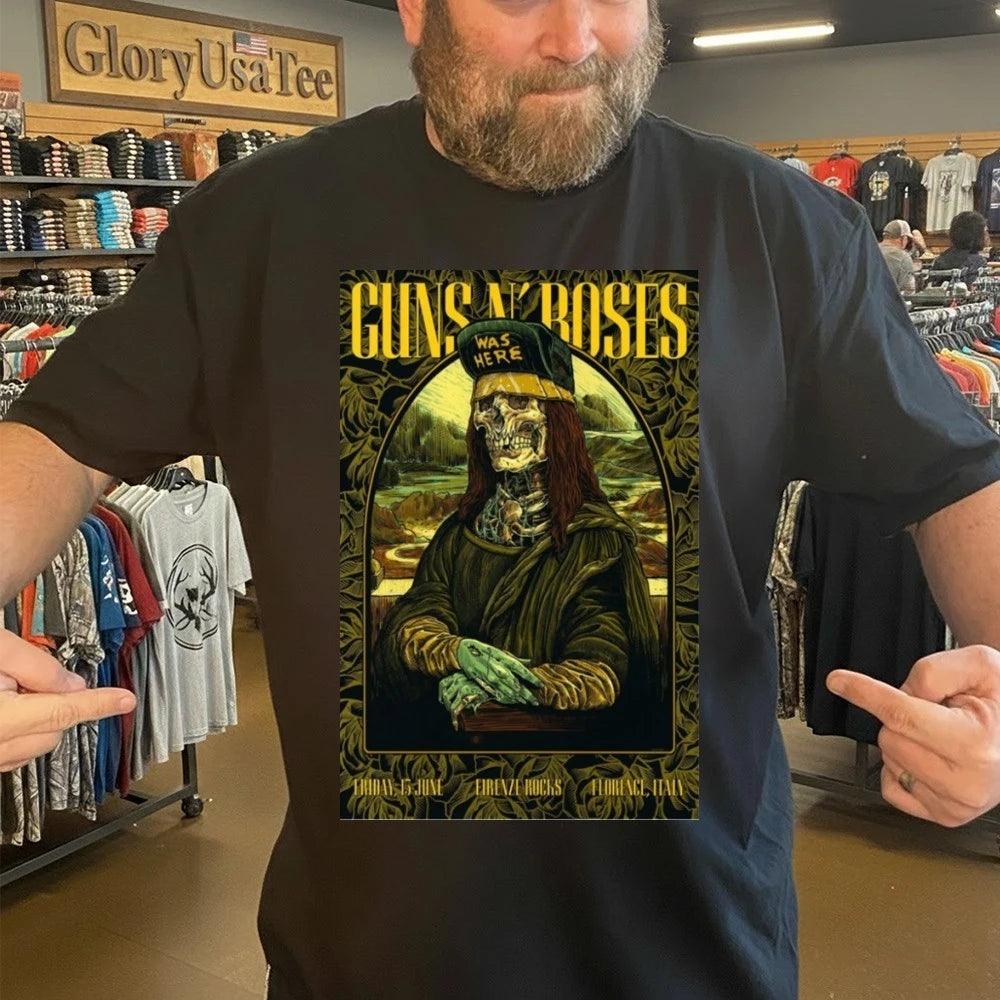 Official Guns N Roses June 15 2026 Florence, Italy Poster Shirt
