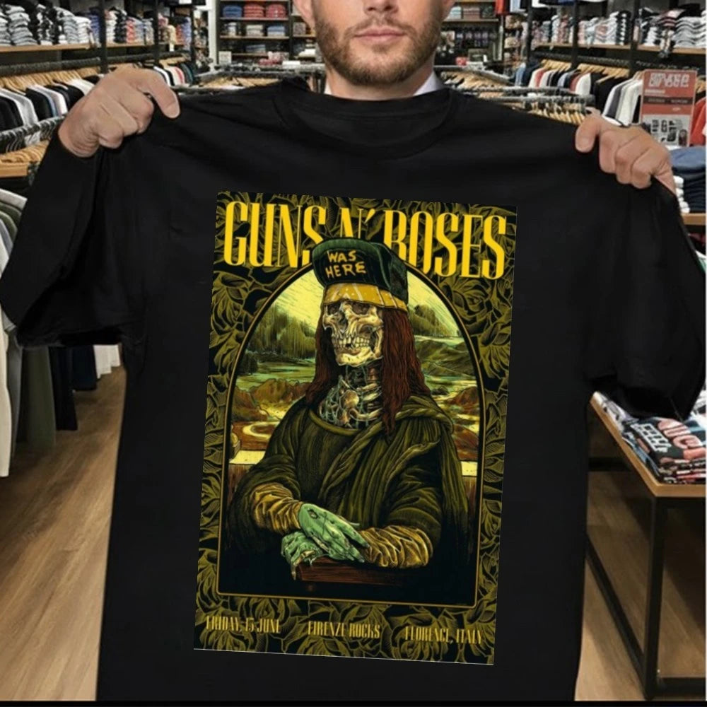 Official Guns N Roses June 15 2026 Florence, Italy Poster Shirt