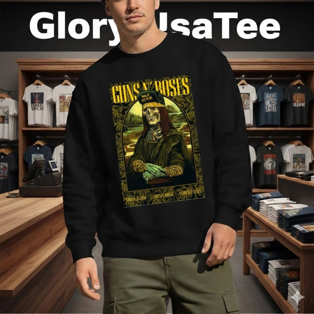 Official Guns N Roses June 15 2026 Florence, Italy Poster Shirt