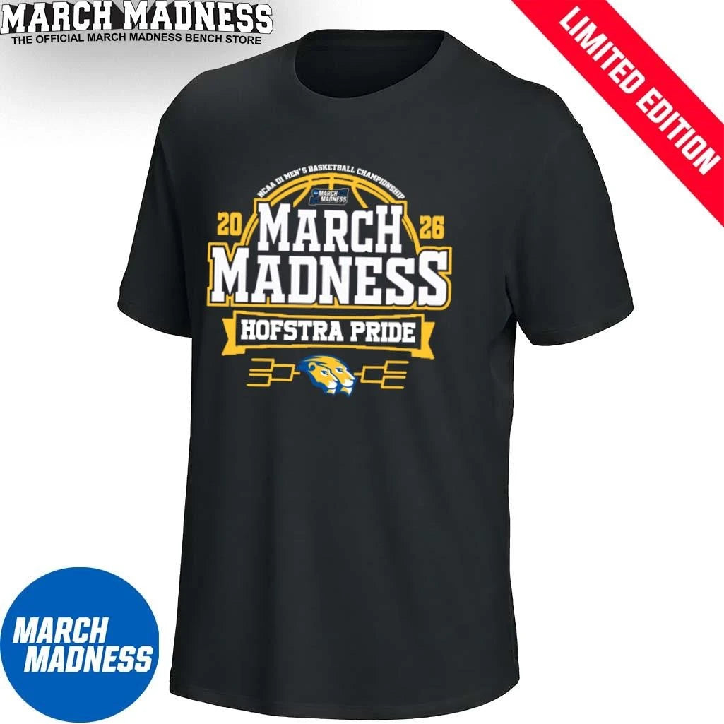 Official Hofstra Pride March Madness NCAA Men’s Basketball 2026 T-Shirt