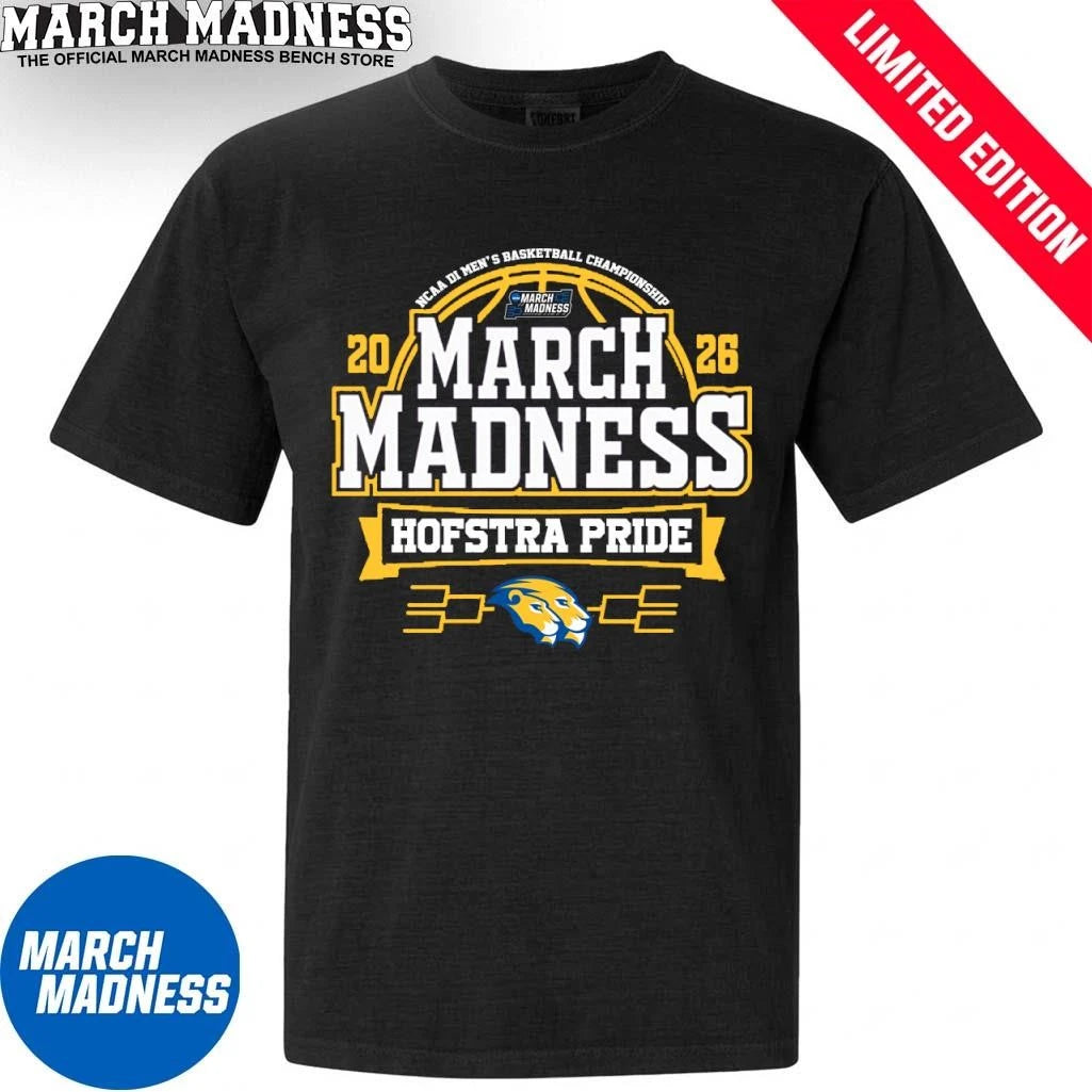 Official Hofstra Pride March Madness NCAA Men’s Basketball 2026 T-Shirt
