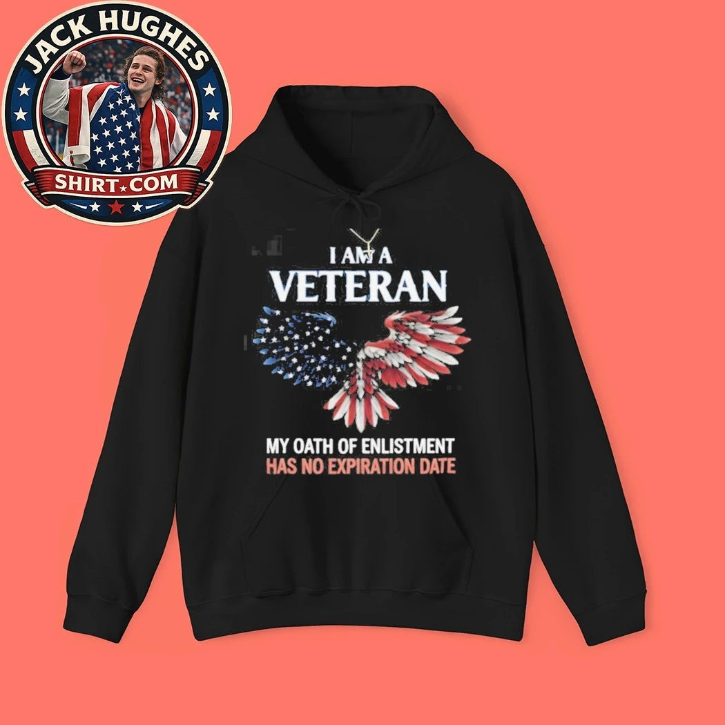 Official I Am A Veteran My Oath Of Enlistment Has No Expiration Date Shirt