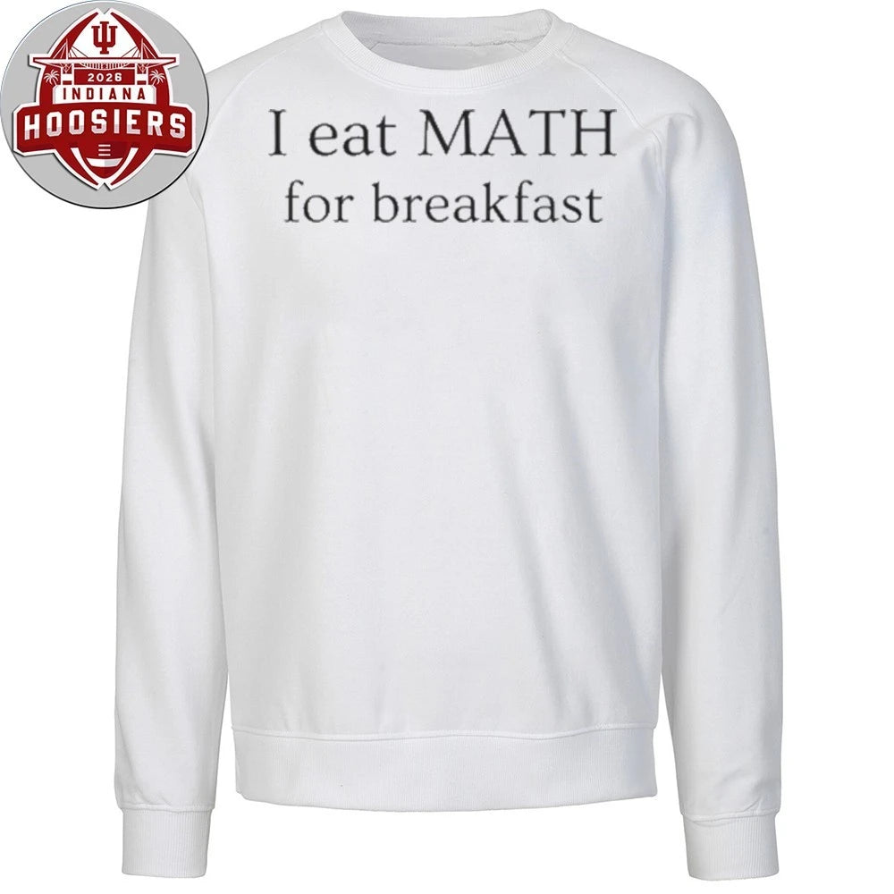 Official I Eat Maths for Breakfast Shirt