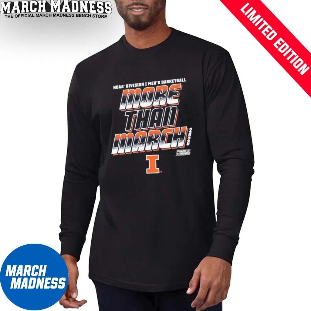 Official Illinois Men’s Basketball More Than March 2026 Shirt