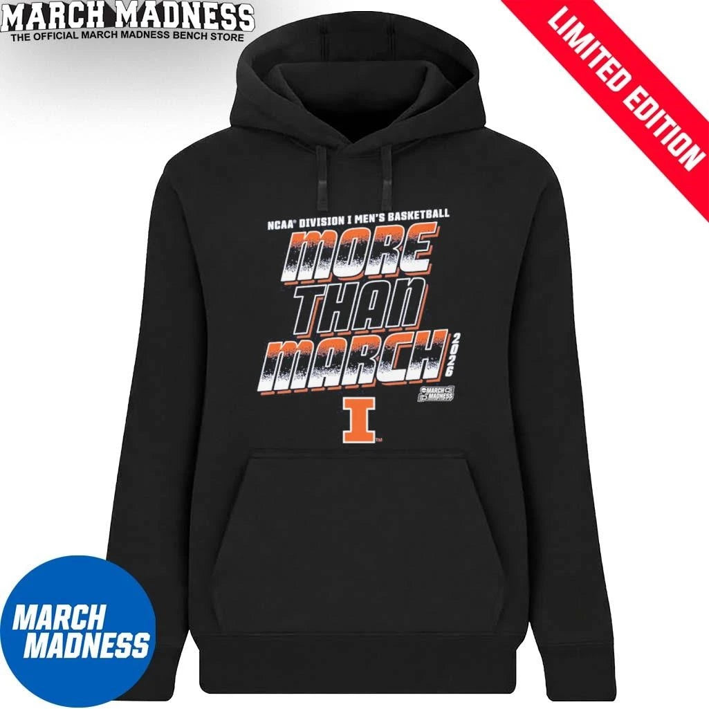 Official Illinois Men’s Basketball More Than March 2026 Shirt