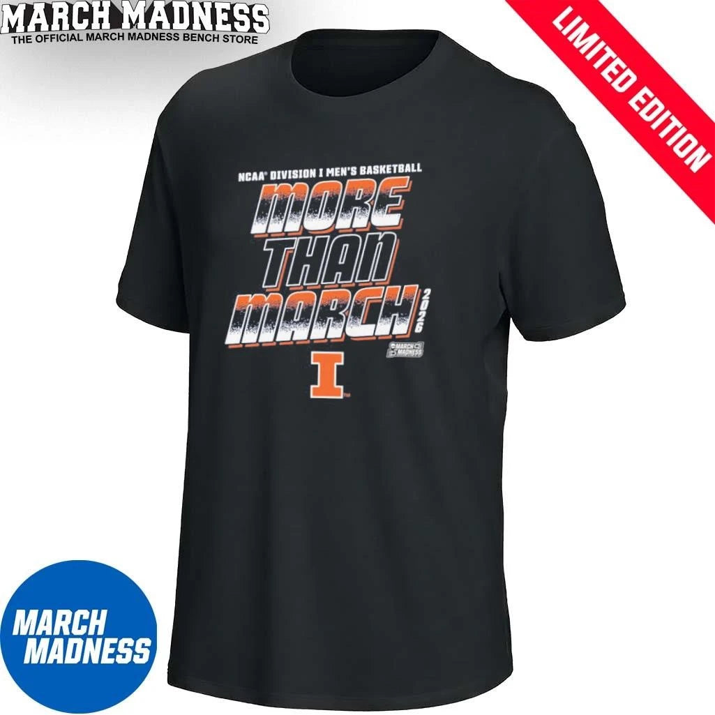 Official Illinois Men’s Basketball More Than March 2026 Shirt