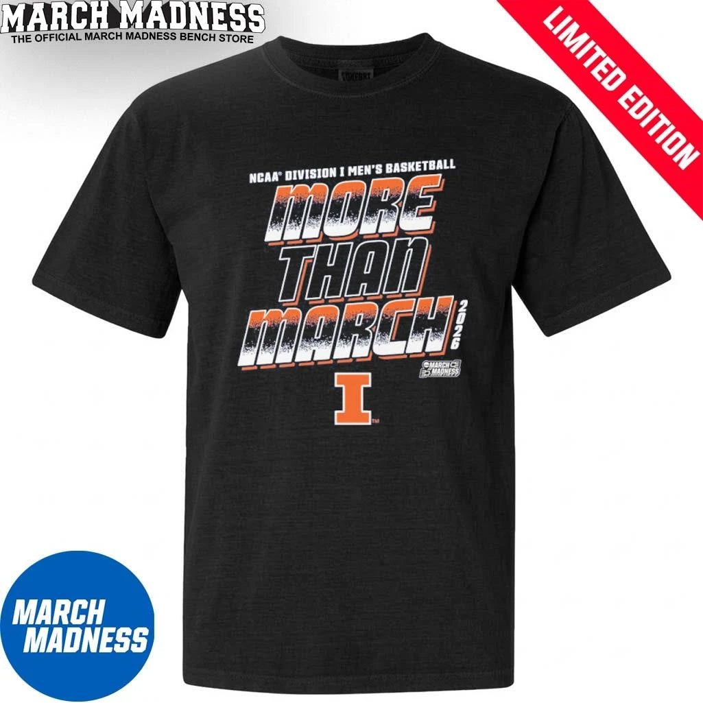 Official Illinois Men’s Basketball More Than March 2026 Shirt