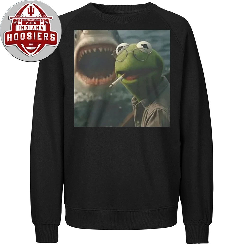 Official Kermit The Frog Smoking Meme Shirt