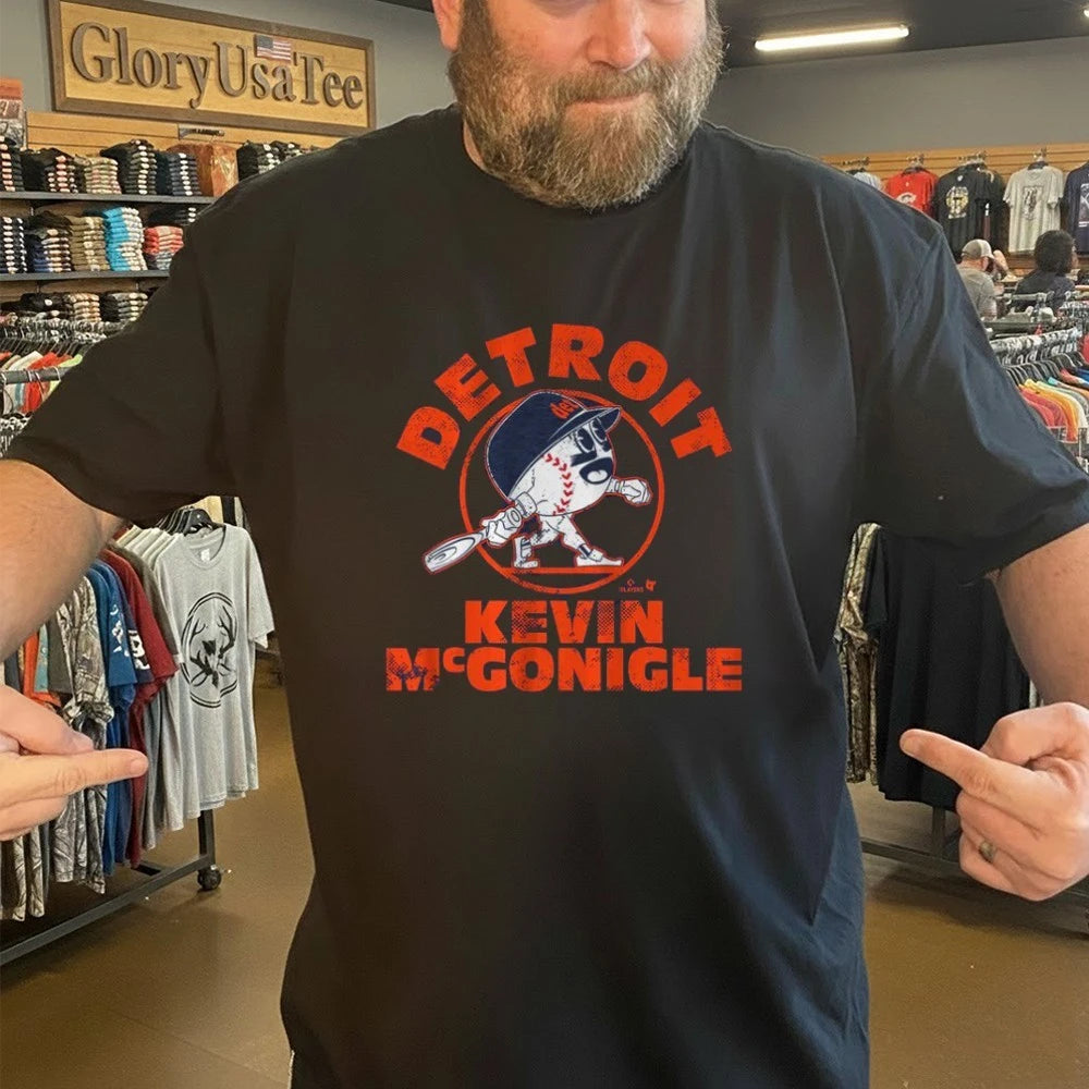 Official Kevin McGonigle Detroit Baseball Buddies Shirt