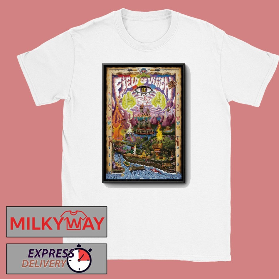 King Gizzard And The Lizard Wizard Field Of Vision II Festival Aug 14-16 2026 In Buena Vista CO Poster shirt