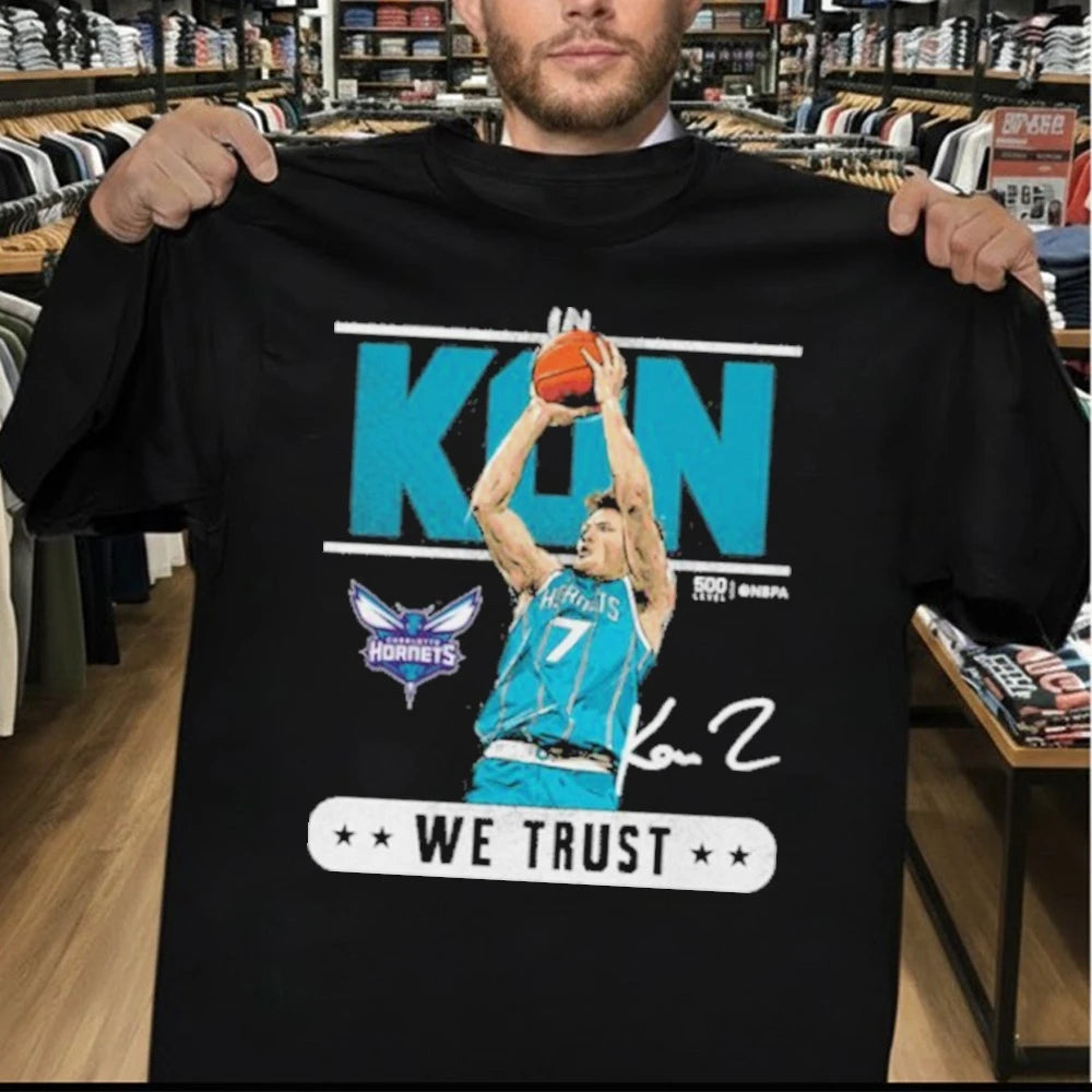 Official Kon Knueppel Charlotte Hornets Trust Shirt
