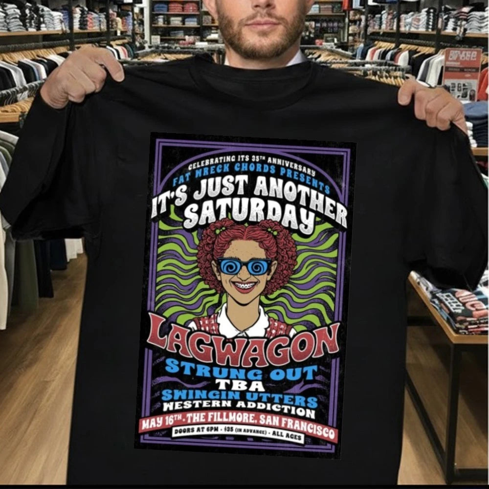 Official Lagwagon May 16 2026 The Fillmore, San Francisco Poster Shirt