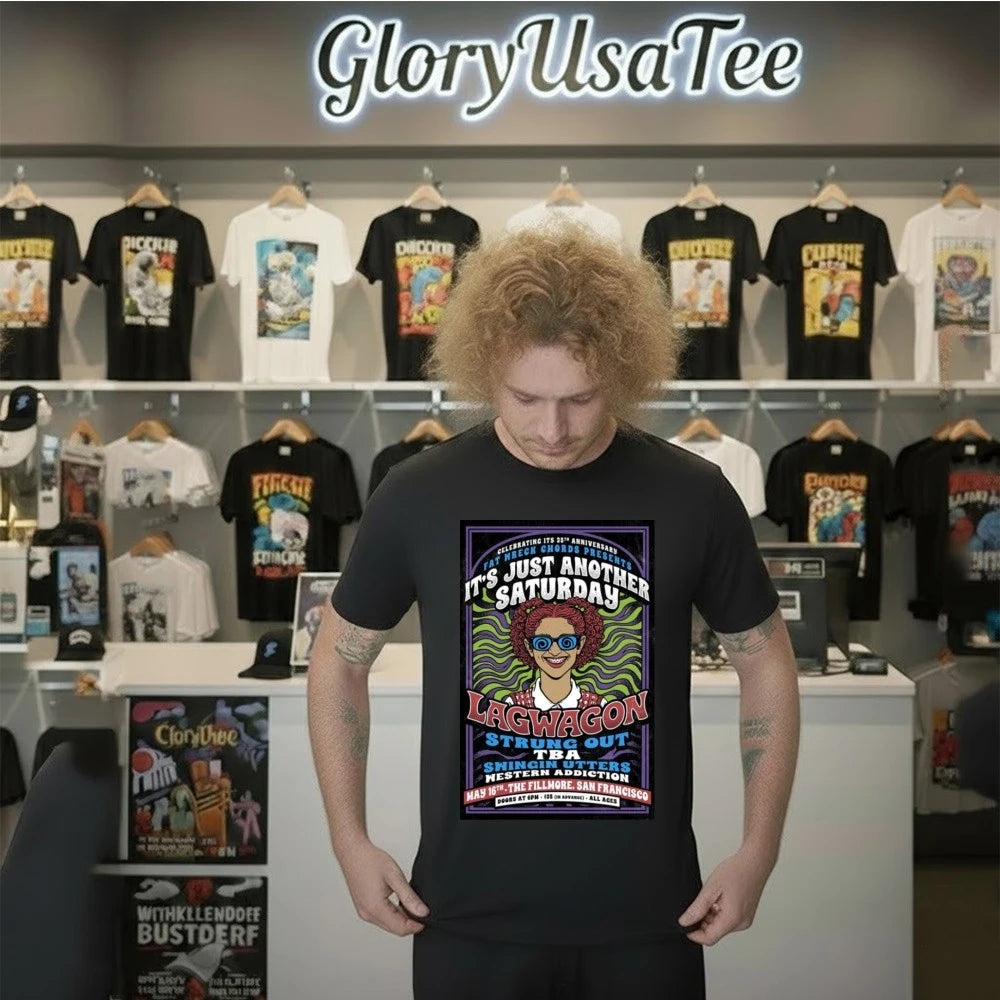 Official Lagwagon May 16 2026 The Fillmore, San Francisco Poster Shirt