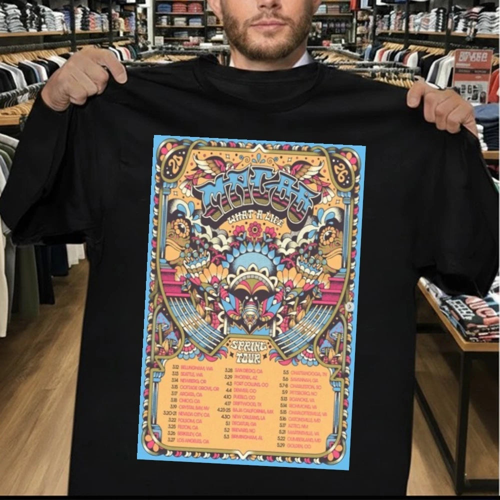 Official Magoo Band Spring Tour 2026 Poster Shirt