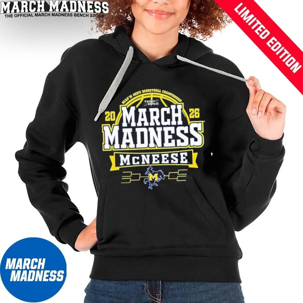 Official McNeese State Cowboys March Madness NCAA Men’s Basketball 2026 T-Shirt