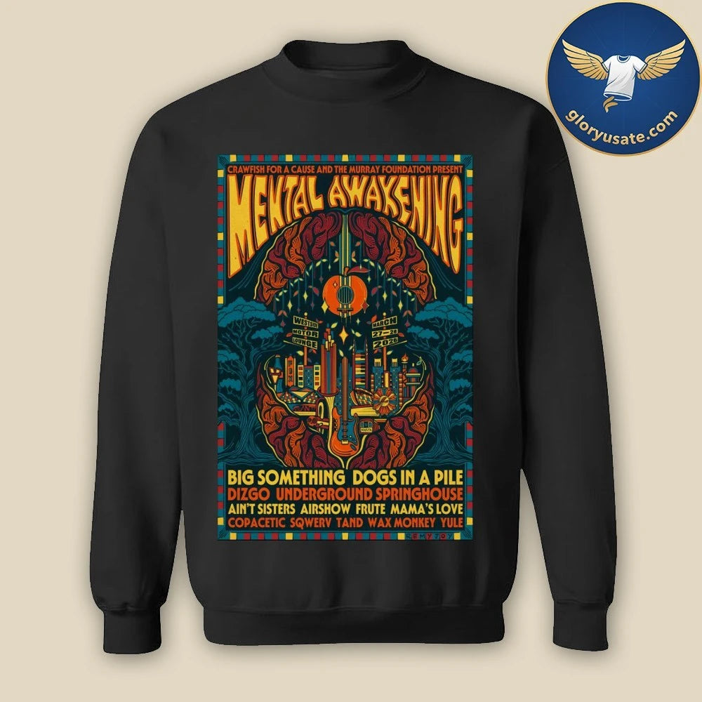 Official Mental Awakening Festival Atlanta GA March 27-28 2026 Event Poster Shirt