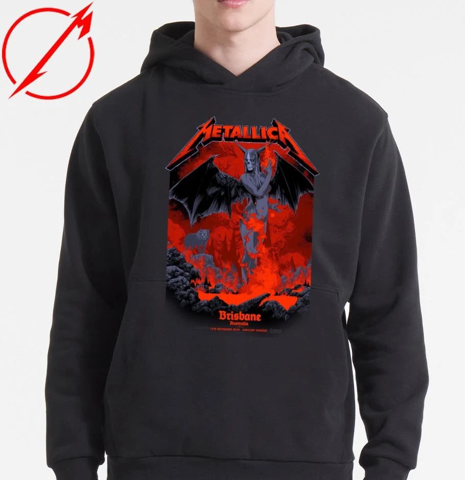 Official Metallica M72 Brisbane Pop-Up Shop November 12, 2025 Art By Ken Taylor Shirt