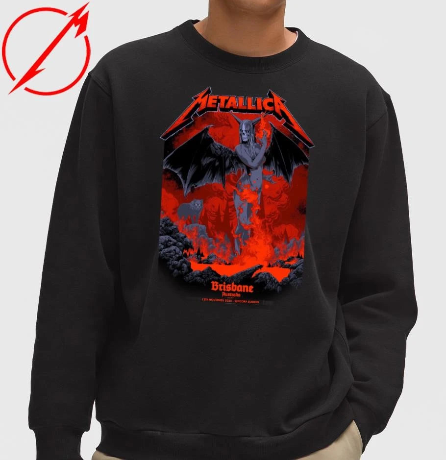 Official Metallica M72 Brisbane Pop Up Shop Tee By Ken Taylor On November 12 2025 Brisbane Australia Limited T-Shirt