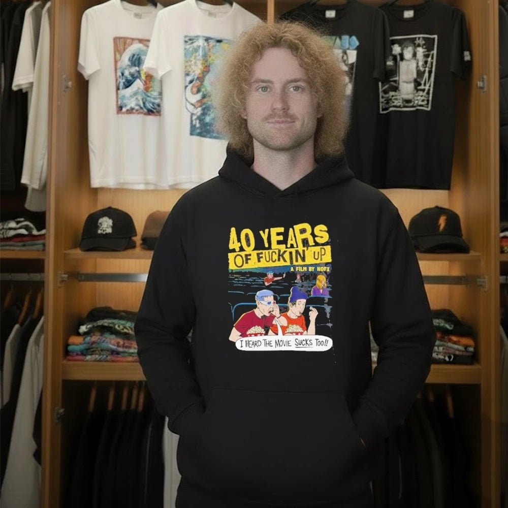 Official NOFX This Movie Sucks 40 Years Of Fuckin Up Shirt