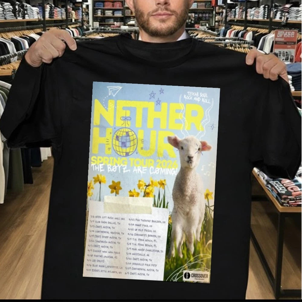 Official Nether Hour Spring Tour 2026 Poster Shirt