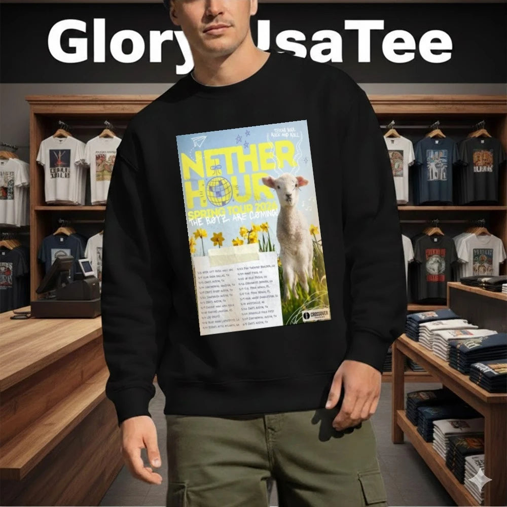 Official Nether Hour Spring Tour 2026 Poster Shirt