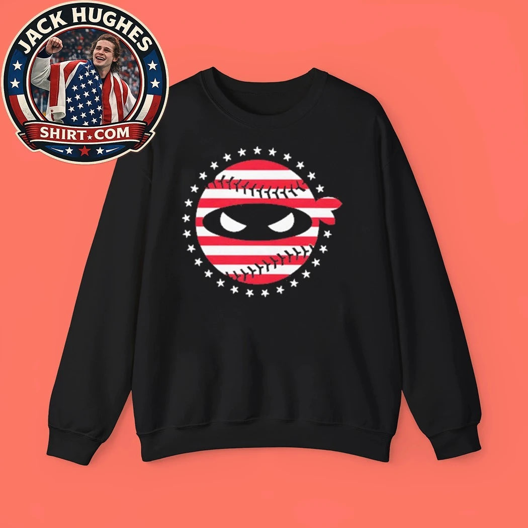 Official Paul Skenes Pitching Ninja Wbc Team Usa Logo Shirt