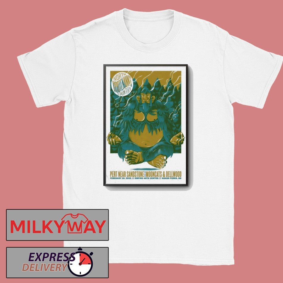 Pert Near Sandstone With MoonCats Feb 28 2026 Grand Forks ND Poster shirt