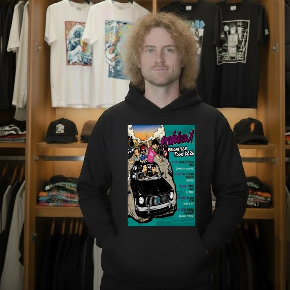 Official Pridebowl European Tour 2026 Poster Shirt