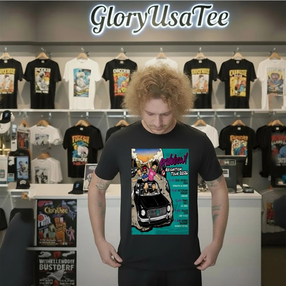 Official Pridebowl European Tour 2026 Poster Shirt