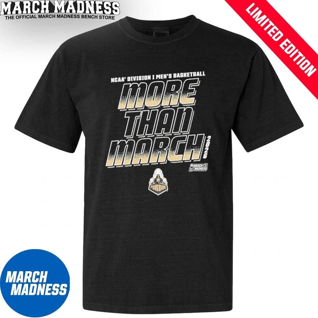 Official Purdue Men’s Basketball More Than March 2026 Shirt