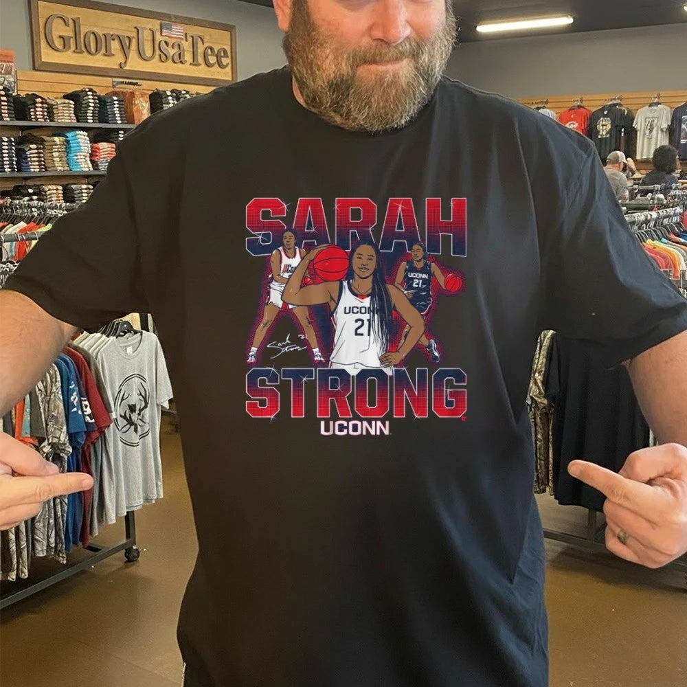 Official Sarah Strong UConn Basketball Masterpiece Shirt