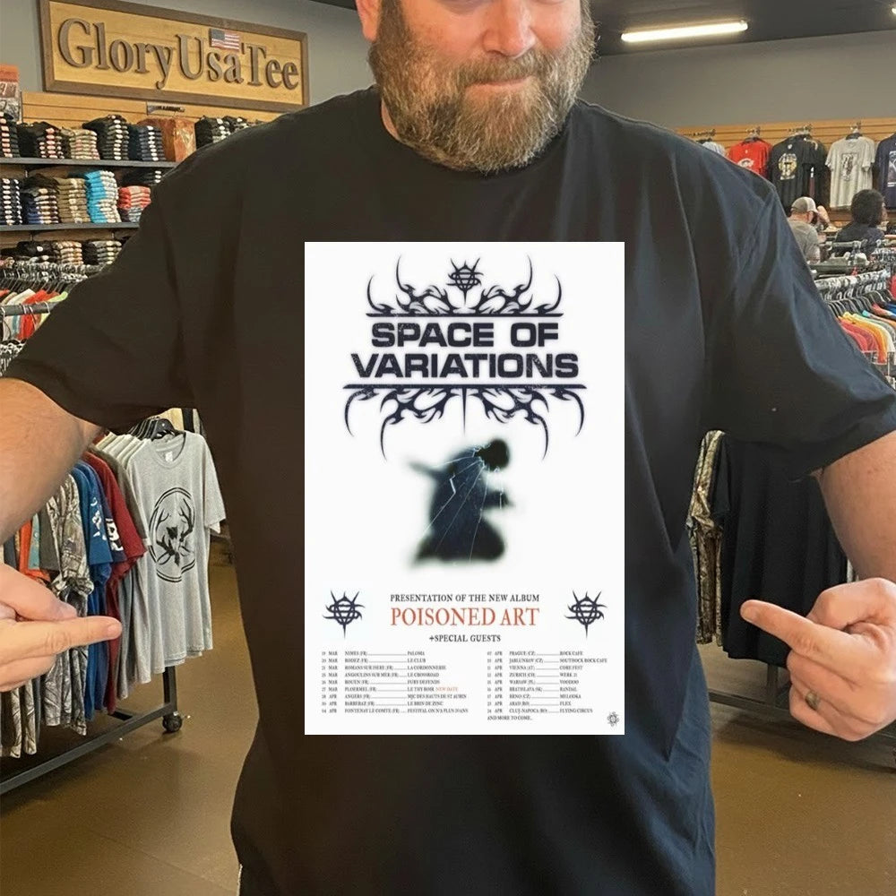 Official Space Of Variations March and April 2026 Poster Shirt