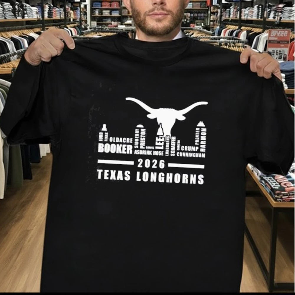 Official Texas Longhorns X Skyline City 2026 Shirt