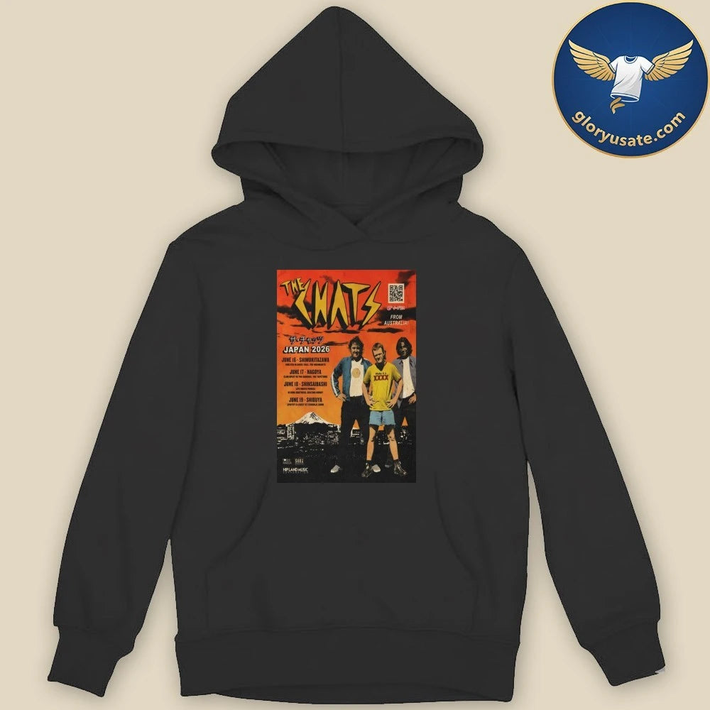 Official The Chats Japan Tour June 2026 Poster Shirt