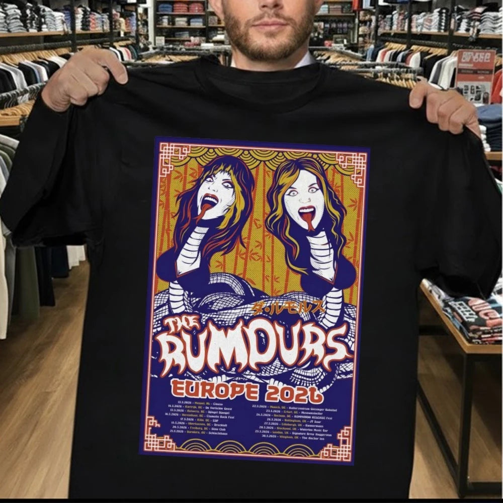 Official The Rumours Tour 2026 Europe Poster Shirt