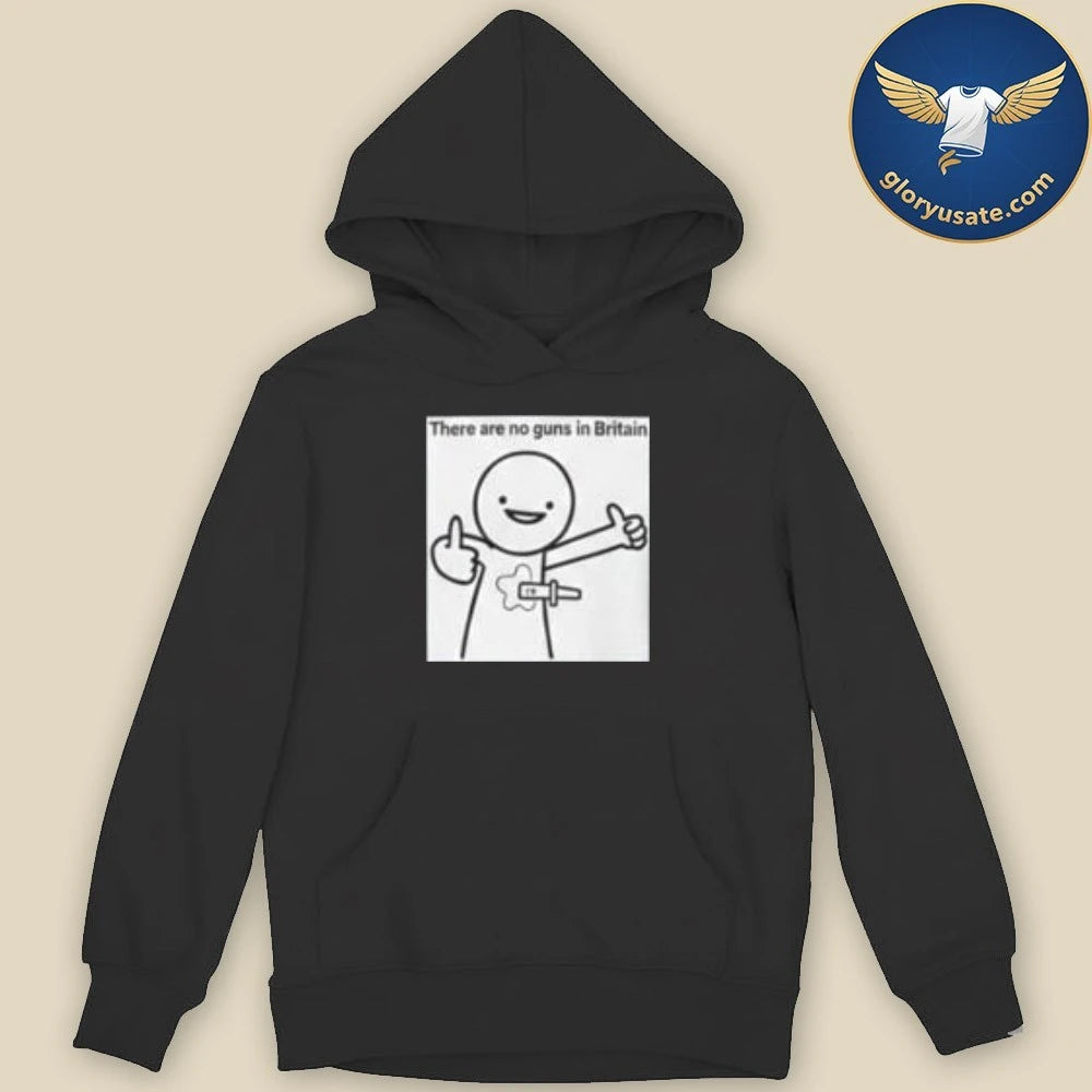 Official There Are No Guns In Britain Shirt